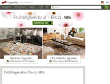 Tablet Screenshot of carpetvista.de