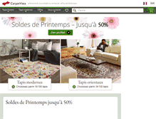 Tablet Screenshot of carpetvista.fr